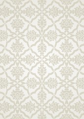 wedding card design, paisley floral pattern , India