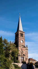 Fototapeta na wymiar kirche von Alsting