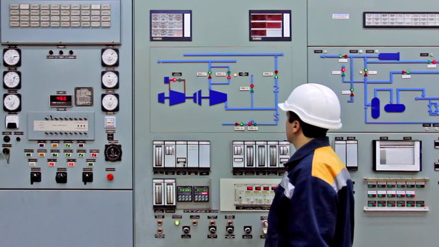 triggered alarms on main control panel, engineer disables it