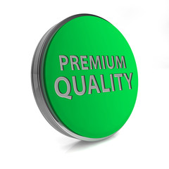 Premium quality circular icon on white background