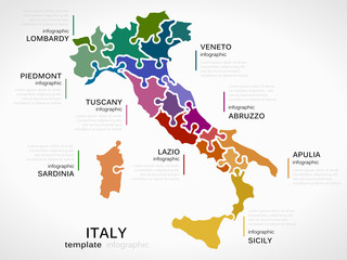 Map of Italy - 71737659