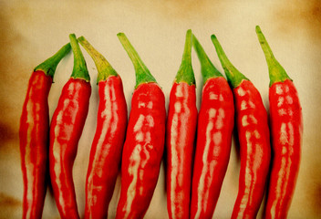 pepper on paper texture with retro filter effect