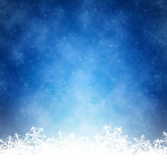 blue christmas background