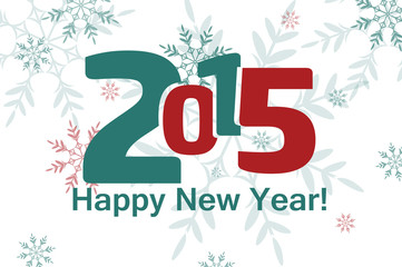 2015 Happy new Year card