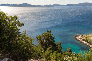 Obraz premium Côte et mer adriatique