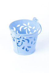 Blue tree pot