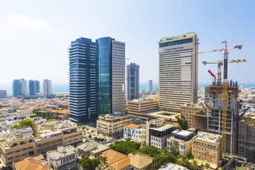 Fotobehang panorama of the city © Olexandr