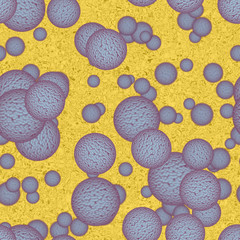 Virus seamless generated hires texture