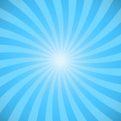 Blue color burst background