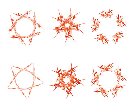 srars shape - orange read