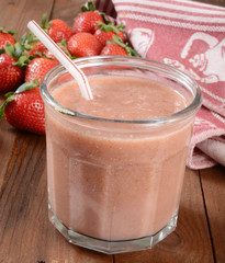 Strawberry smoothie
