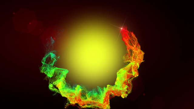 Empty Particles Ring