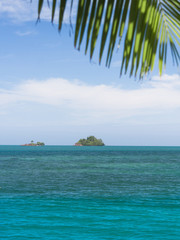 Idyllic Coast Island Lagoon