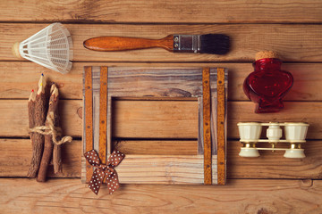 Hipster lifestyle. Vintage and modern objects collection