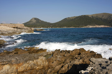 Fototapeta na wymiar spanische Küste