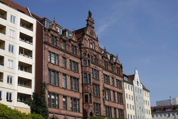 Fototapeta na wymiar alte Fassaden