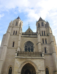 Fototapeta na wymiar Cathédrale Saint-Bénigne à Dijon