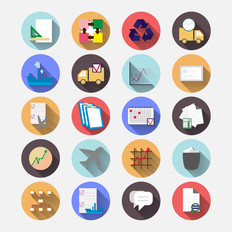 Fototapeta premium Web icons for warehouse