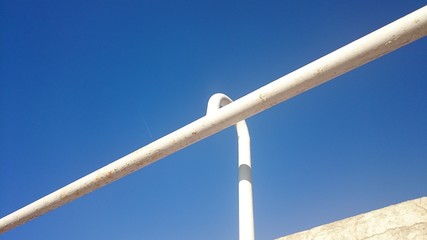 Barandilla en diagonal