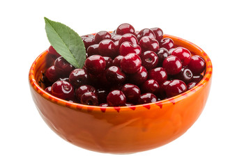 Cherry in the bowl