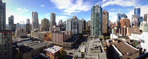 vancouver cityscape panorama