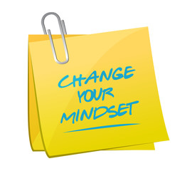 change your mindset memo illustration