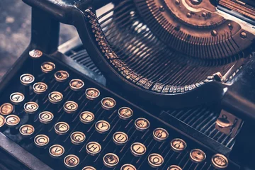 Rolgordijnen Antieke schrijfmachine © Tomasz Zajda