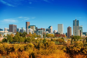 Obraz premium Summer in Denver Colorado