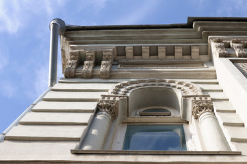 window of old house
