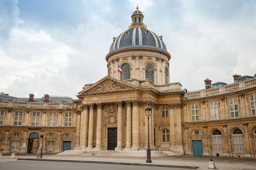 Fototapeta na wymiar Institute de France in Paris, France