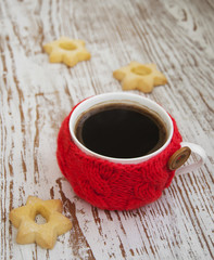 Christmas morning coffee