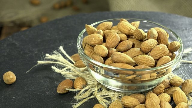 Rotating Almonds (loopable)