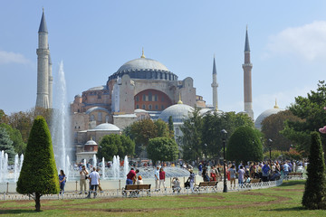 Istanbul, Turchia, Moschea Santa Sofia