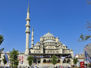 Istanbul, Turchia, Moschea Yeni Cami