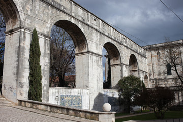 Fototapeta na wymiar Lisbon Aqueduct