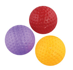 plastic golf ball