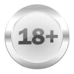 Obraz premium adults chrome web icon isolated