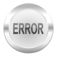 error chrome web icon isolated