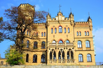 Fototapeta na wymiar Palace of Lithuanian Architects Union in Vilnius city