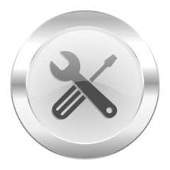 tools chrome web icon isolated