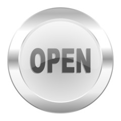 open chrome web icon isolated