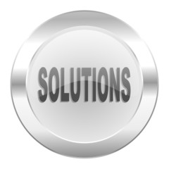 solutions chrome web icon isolated