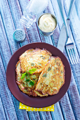 marrow pancakes