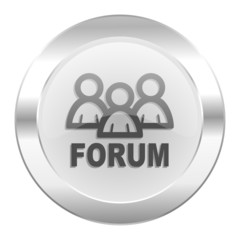 forum chrome web icon isolated