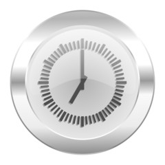 time chrome web icon isolated