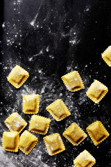 Fresh Pasta Sheets Stuffed with Filling