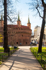 Obraz premium Cracow old town