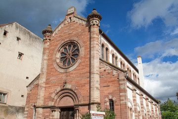 Eglise protestante Saint Mathieu, Obernai, Alsace, Bas Rhin