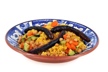 Couscous aux merguez