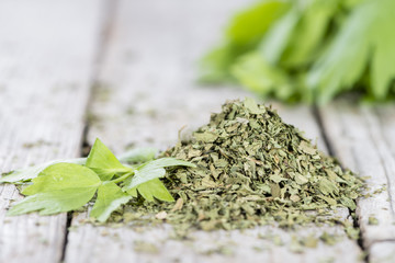 Portion of dried Lovage
